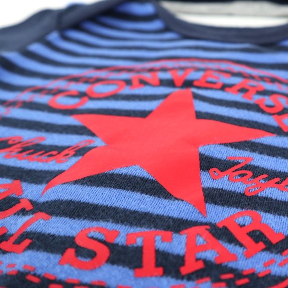 CONVERSE onesie set, boy's size 0/6M - Picture 2 of 4